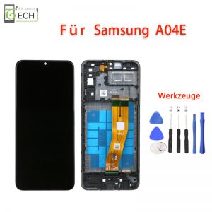 Für Samsung Galaxy A04E LCD Display mit Rahmen SM-A042F SM-A042F/DS A042 A04e