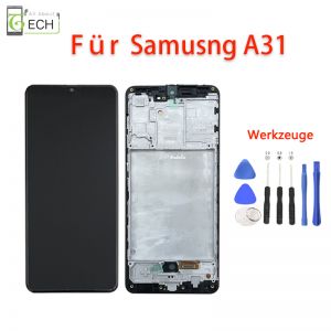 Für Samsung Galaxy A31 A315F LCD Display Mit Rahmen Bildschirm Werkzeuge