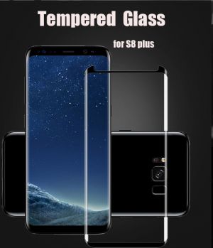 Panzerfolie für Samsung Galaxy S8 Plus + Schutzfolie 3D Echt Glas HQ