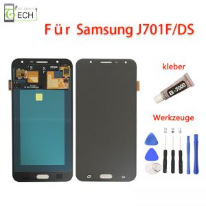 Für Samsung j701F/DS J7 Neo, J701f / DS LCD (OLED) Display Bildschirm