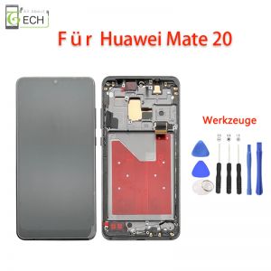 Für Huawei Mate 20 LCD Display mit Rahmen Touch Screen Bildschirm und Werkzeuge