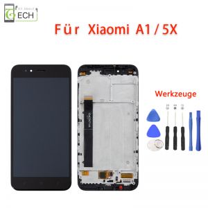 Für Xiaomi Mi A1 / Mi 5X LCD Display mit Rahmen Bildschirm Touch Screen