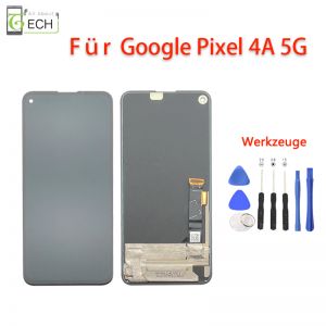 Für Google Pixel 4a 5G OLED Display Bildschirm Touchscreen in Schwarz