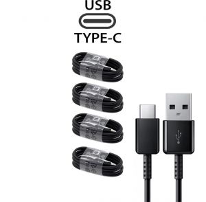 4 x USB C Ladekabel für Samsung Galaxy S8 S8 Plus S9 S9 Plus 1,20 m