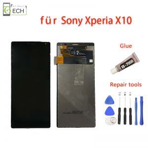 Für Sony Xperia x10 i3123 Ersatz LCD Display schwarz Touchscreen Digitizer